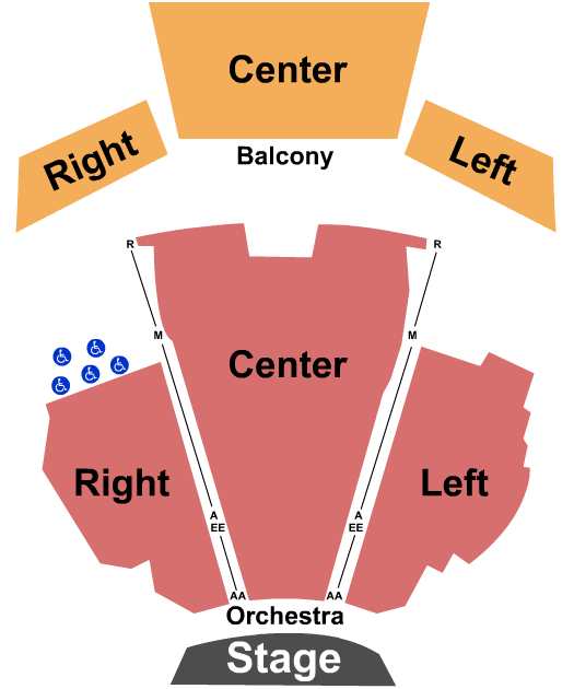 Sobey Family Theatre At Confederation Centre Of The Arts Seating Chart